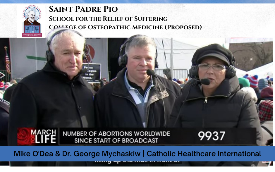 Padre Pio Medical School EWTN March for Life Interview