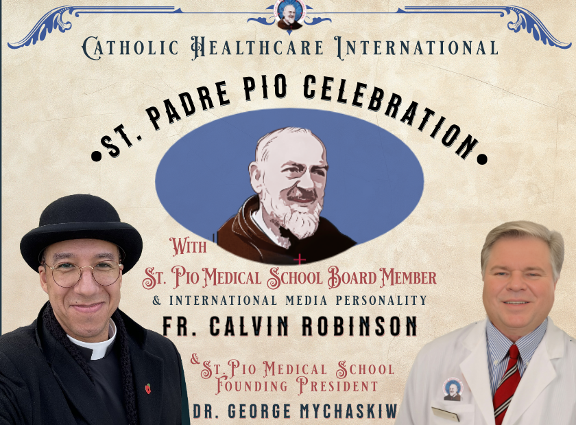 St Pio Celebration Oct 4 Image Fr Calvin Robinson Dr George Mychaskiw