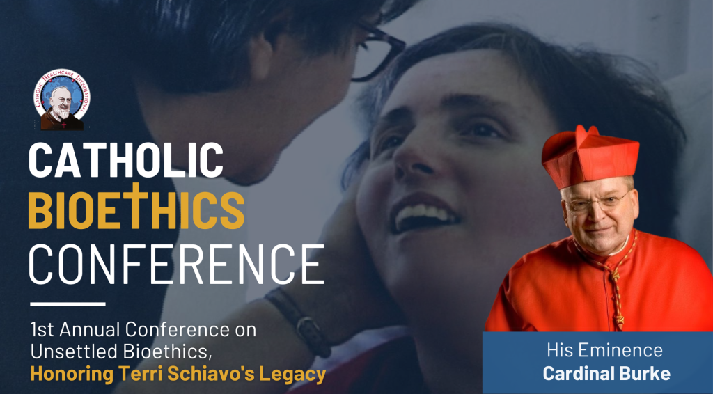 Terri Schiavo CHI Catholic Bioethics header