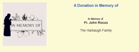 Fr John Rocus Harbaugh