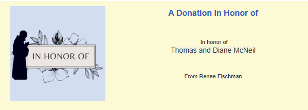 2025 Christmas Thomas and Diane McNeil Renee Fischman